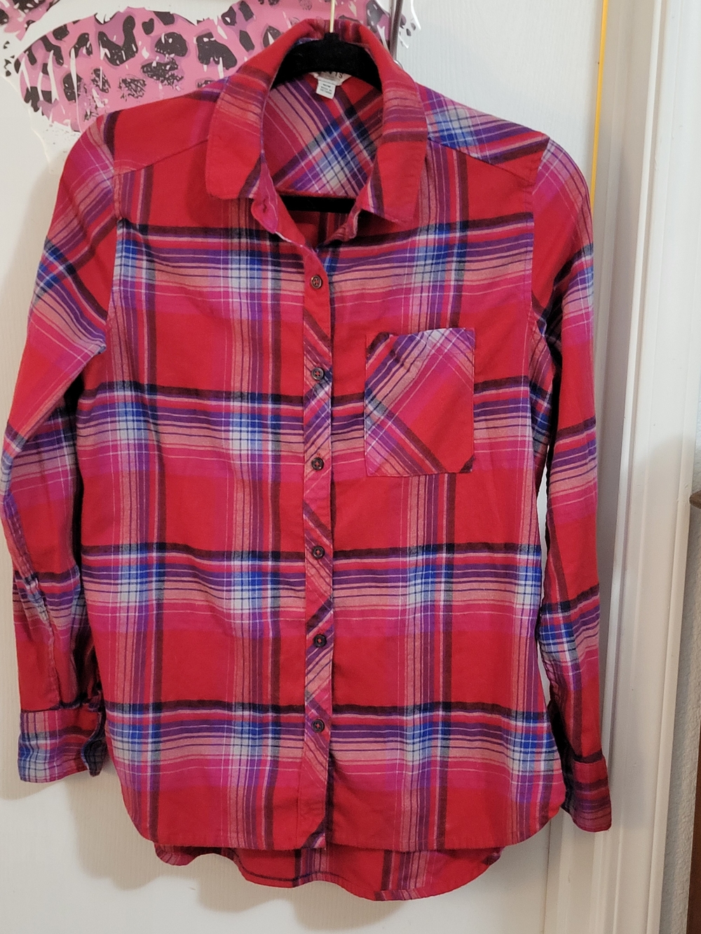 Orvis Red Plaid Button-Down Shirt